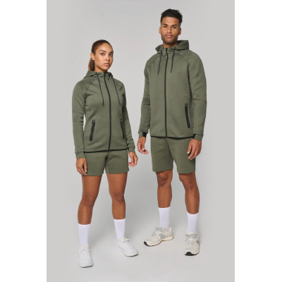 Men's hooded performance jacket